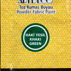 اخضر لون بودر قماش ١٣ قرام